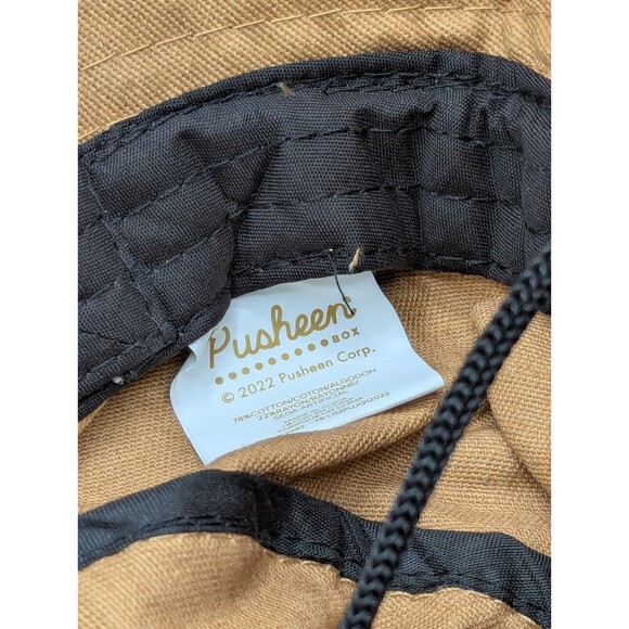 Pusheen Brown Bucket Hat Slow Down Sloth Box Spring 2022 Exclusive NWT - Picture 8 of 8